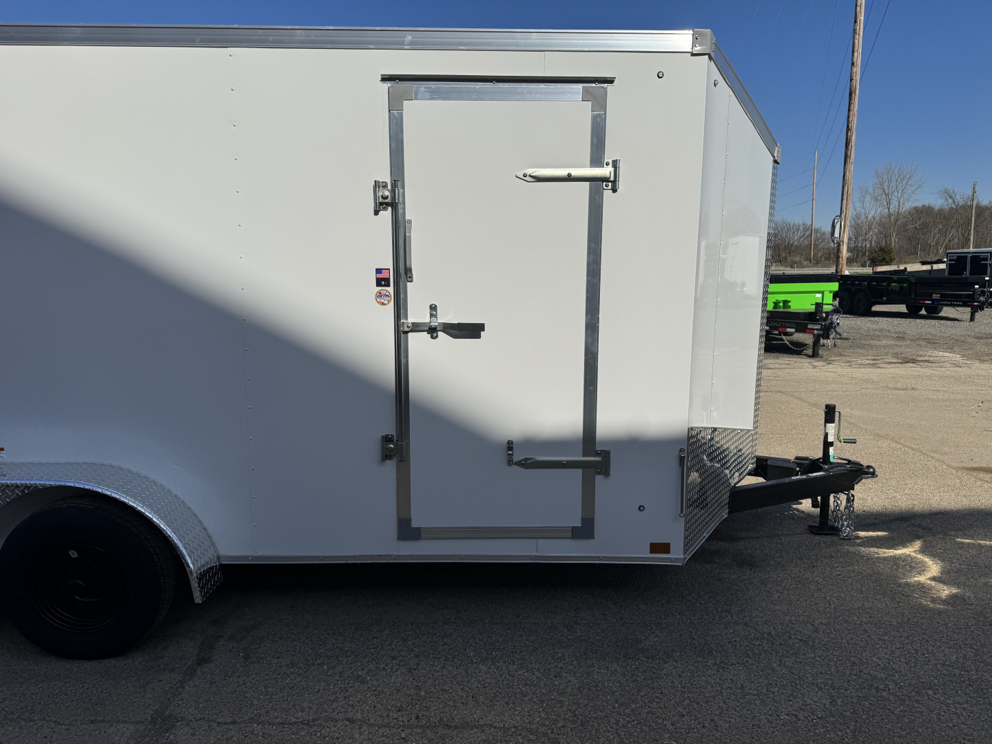 New 2026 Stealth Trailers 7x16 Mustang 7K w/Ramp Door 6'6" Cargo / Enclosed Trailer
