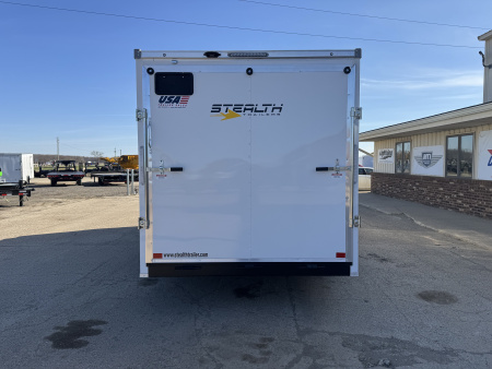New 2026 Stealth Trailers 7x16 Mustang 7K w/Ramp Door 6'6" Cargo / Enclosed Trailer