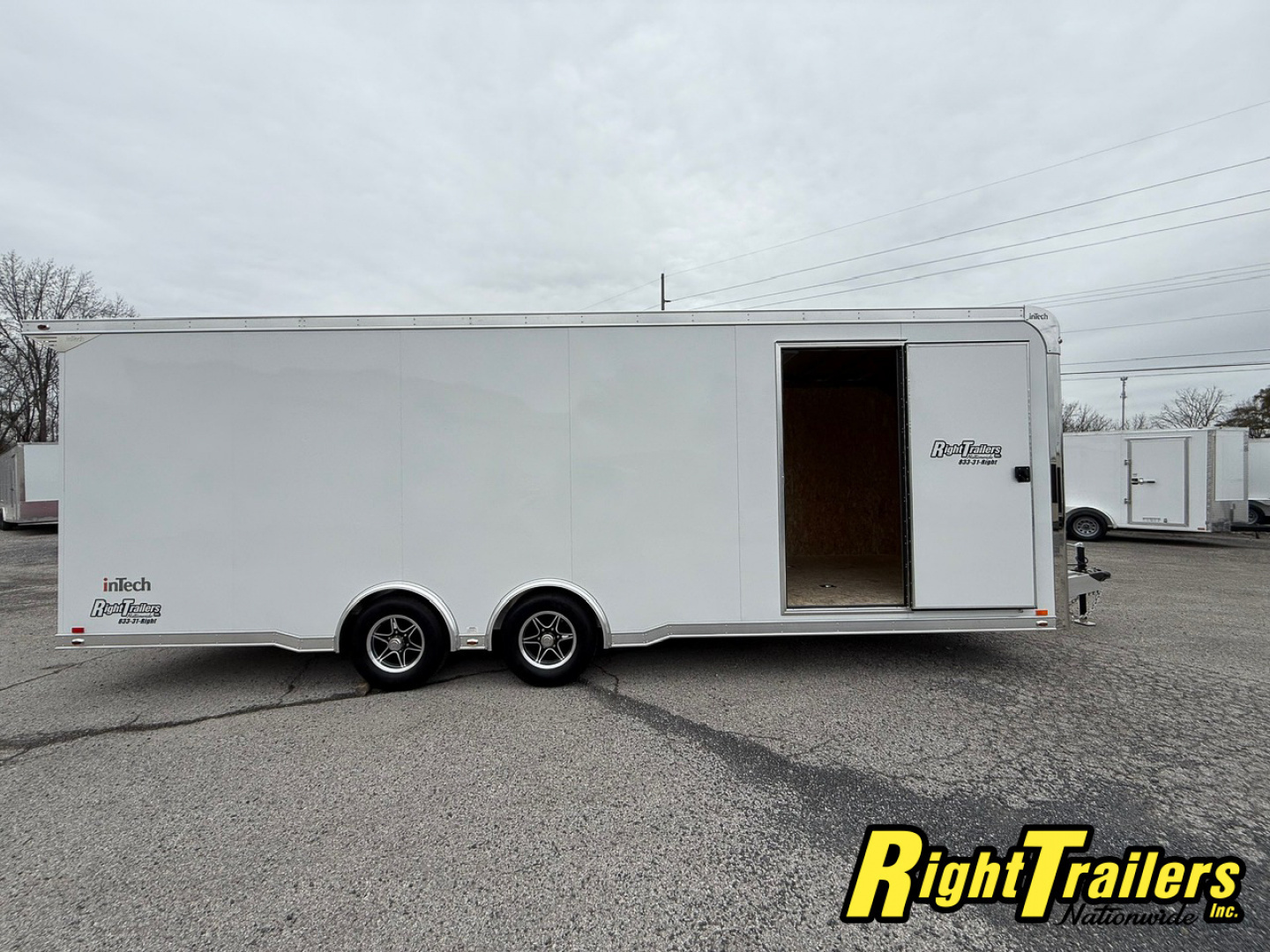 New 2026 inTech Trailers 8.5X24 RACE TRAILER