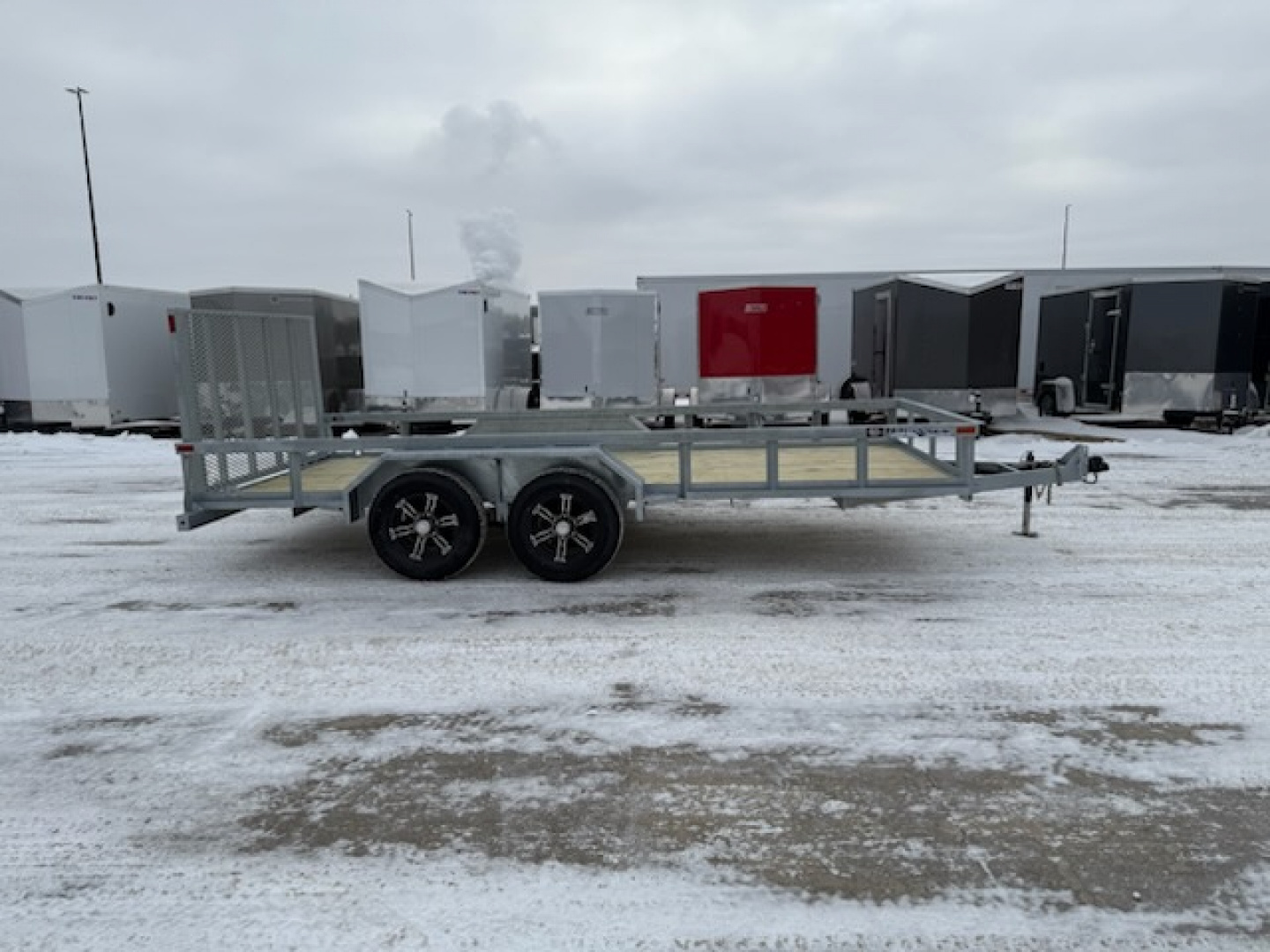 New 2026 Drive Trailers UTV2S508416-GGV Utility Trailer 7X16