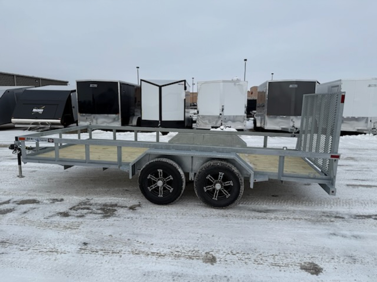 New 2026 Drive Trailers UTV2S508416-GGV Utility Trailer 7X16