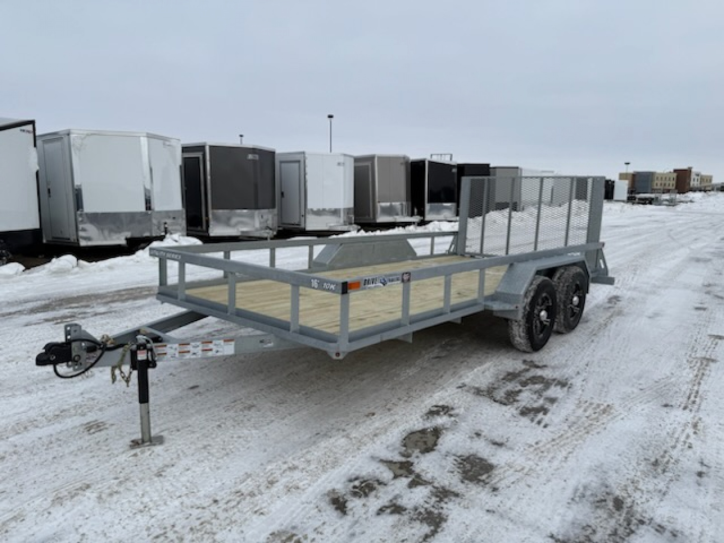 New 2026 Drive Trailers UTV2S508416-GGV Utility Trailer 7X16
