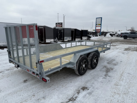 New 2026 Drive Trailers UTV2S508416-GGV Utility Trailer 7X16