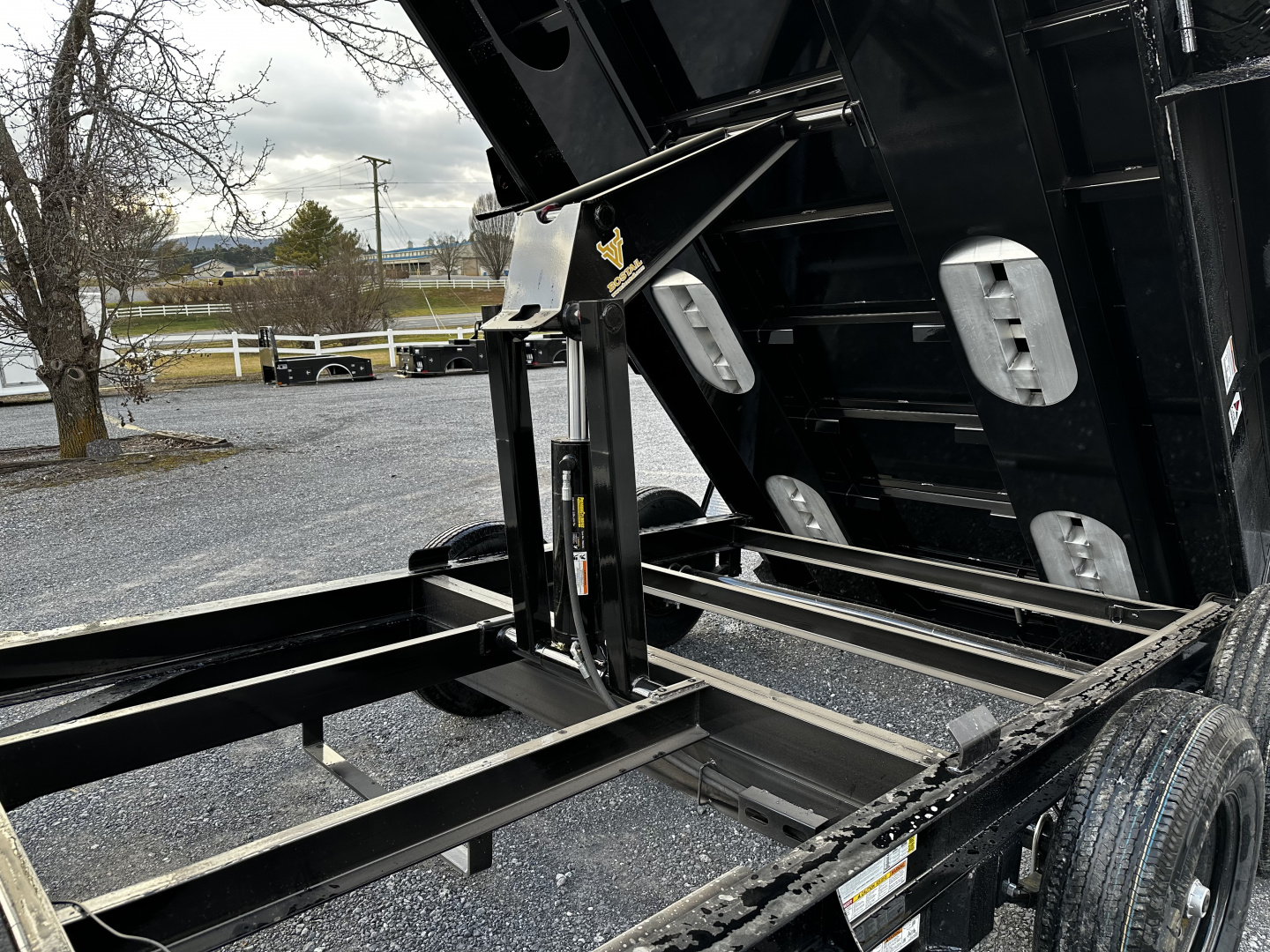 New 2026 Iron Bull 12' Dump Trailer