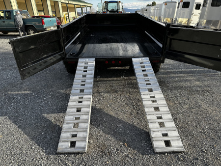 New 2026 Iron Bull 12' Dump Trailer