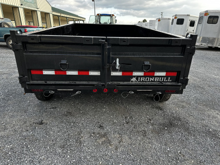 New 2026 Iron Bull 12' Dump Trailer