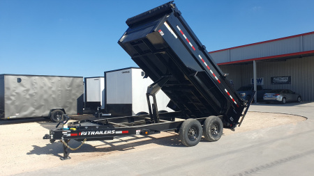 New 2026 PJ 83 x14' BP Tandem Axle Low Pro High Side Dump w/ 36  Sides – DM