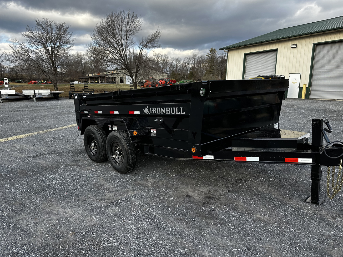 New 2026 Iron Bull 12' Dump Trailer