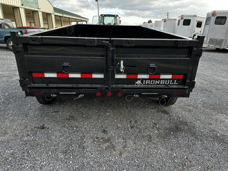 New 2026 Iron Bull 12' Dump Trailer