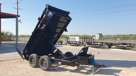 New 2026 PJ 60 x10' Tandem Axle Utility Dump Trailer w/ 18  Sides – D5