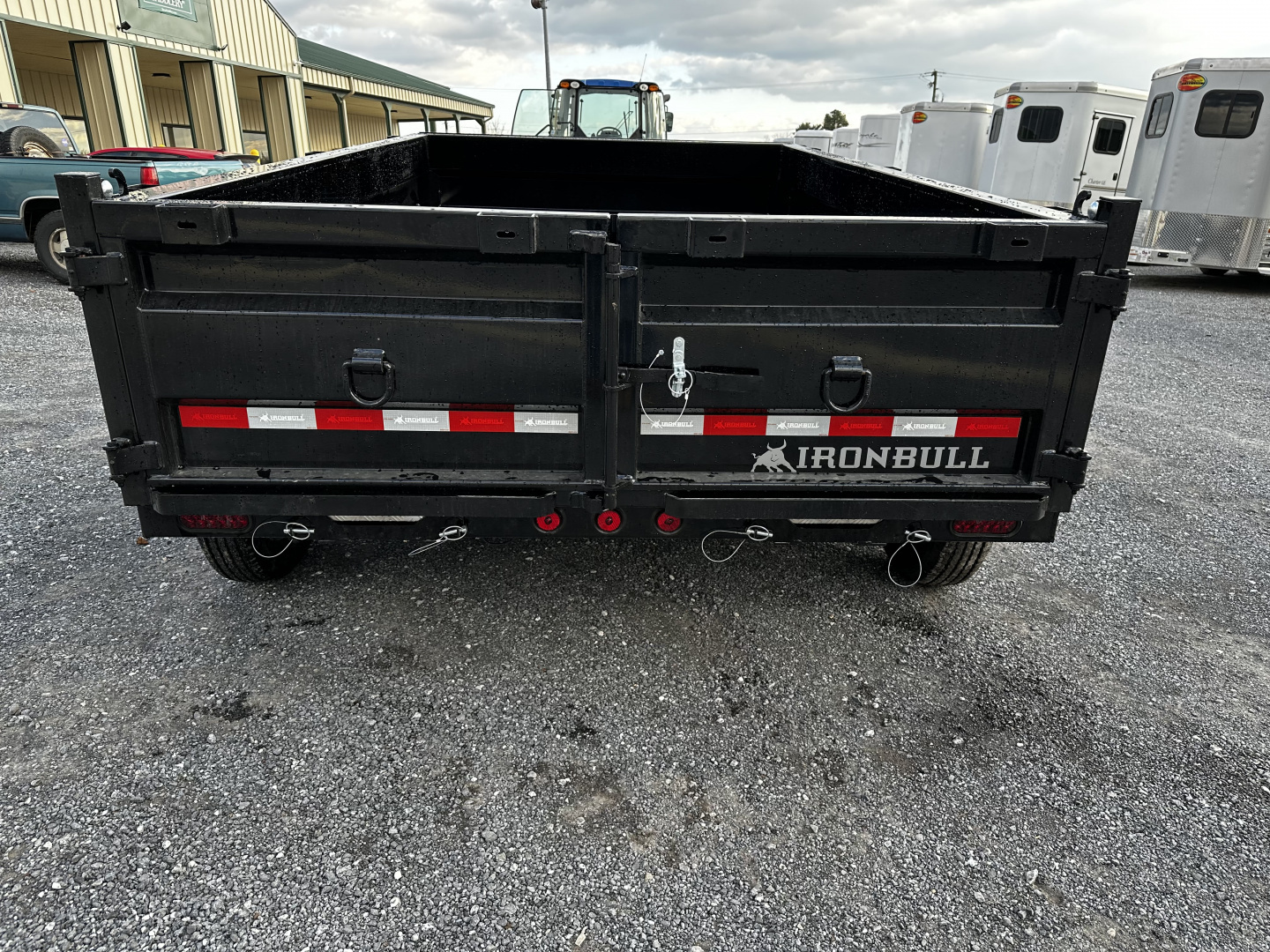 New 2026 Iron Bull 12' Dump Trailer
