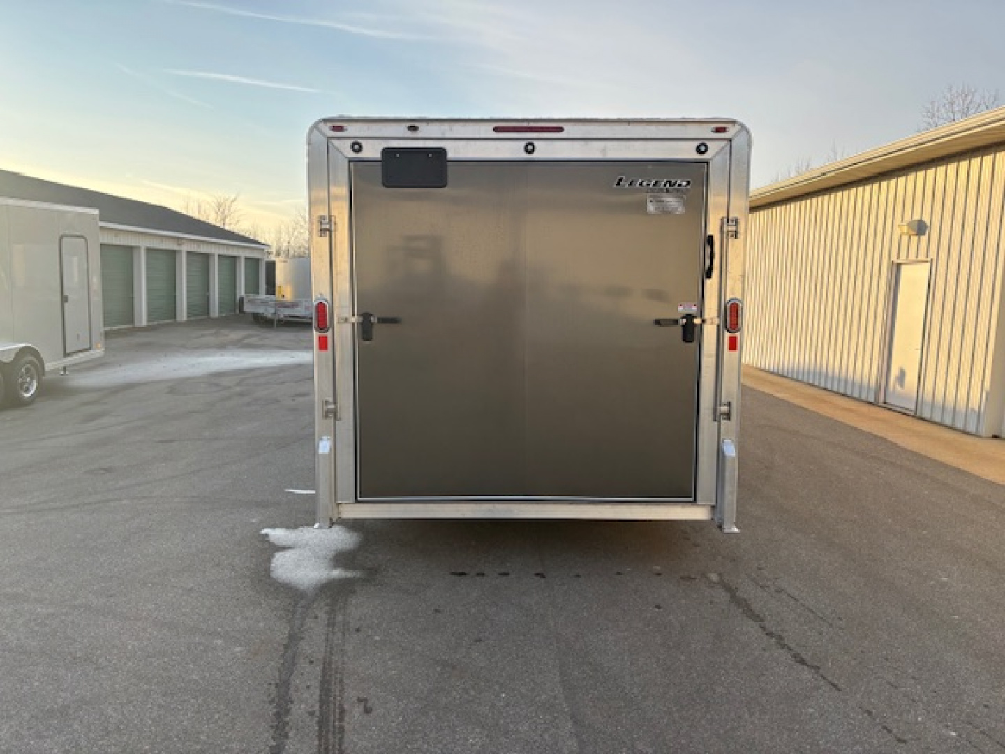 New 2026 Legend Trailers 8x23 DVN All Aluminum Enclosed Trailer