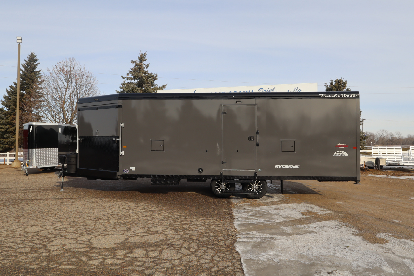 New 2026 Trails West 28' RPM BP Snowmobile Trailer