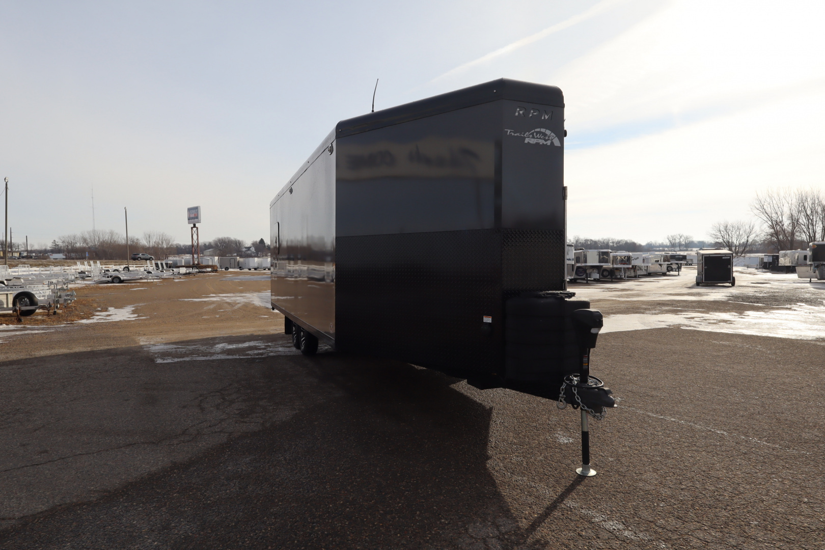 New 2026 Trails West 28' RPM BP Snowmobile Trailer