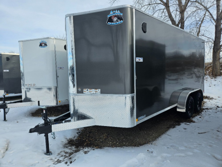 New 2026 Big Horn Trailer 7'x16' Cargo / Enclosed Trailer