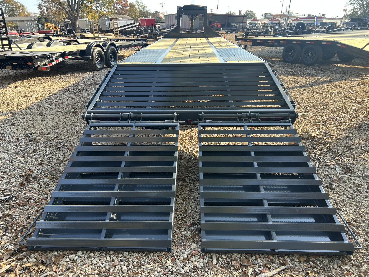 New 2026 Down 2 Earth Trailers 8.5x30 TA 23.5K Deckover Equipment Trailer