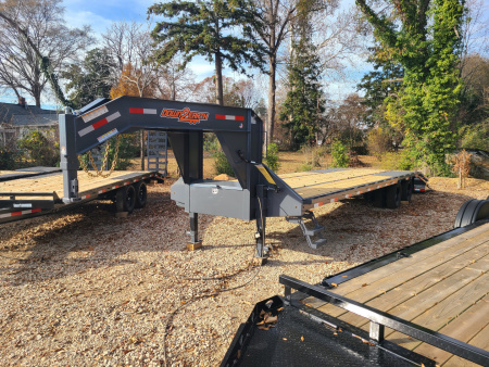 New 2026 Down 2 Earth Trailers 8.5x30 TA 23.5K Deckover Equipment Trailer