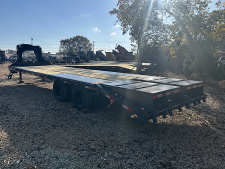 New 2026 Down 2 Earth Trailers 8.5x30 TA 23.5K Deckover Equipment Trailer