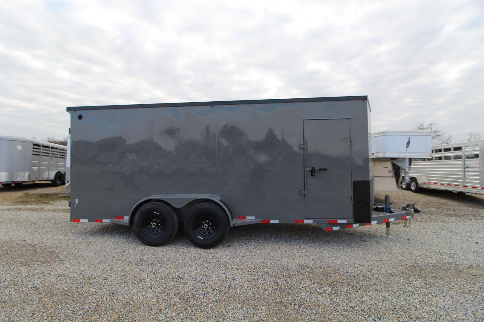 New 2026 Delco Trailers E718 Cargo / Enclosed Trailer