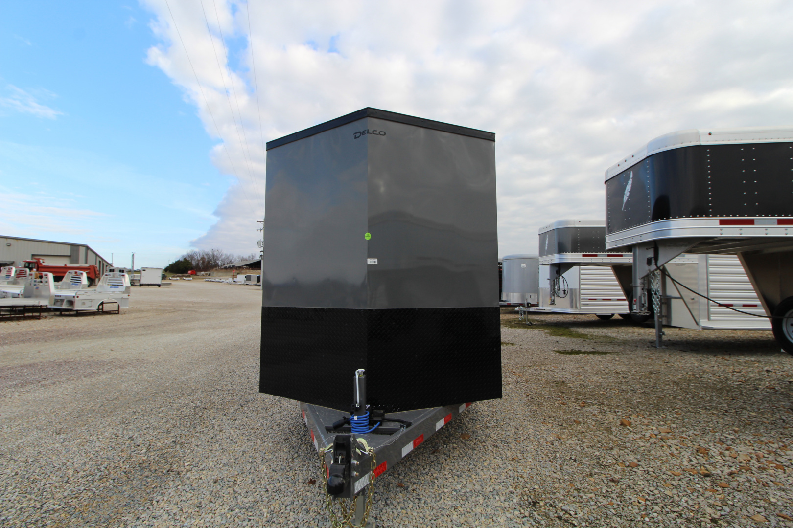 New 2026 Delco Trailers E718 Cargo / Enclosed Trailer