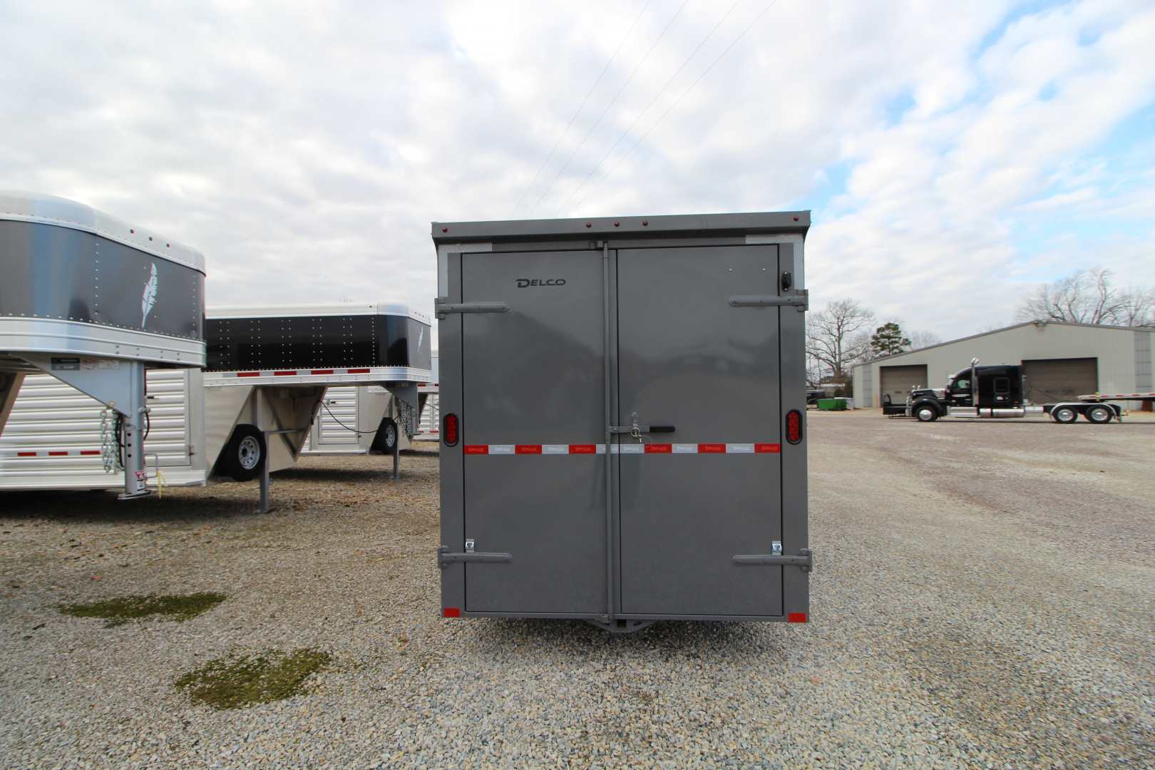 New 2026 Delco Trailers E718 Cargo / Enclosed Trailer