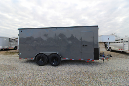 New 2026 Delco Trailers E718 Cargo / Enclosed Trailer