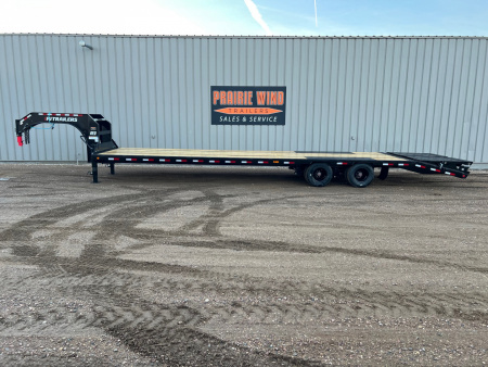 New 2026 PJ Trailers 36 Tandem Dual Gooseneck Flatbed Trailer