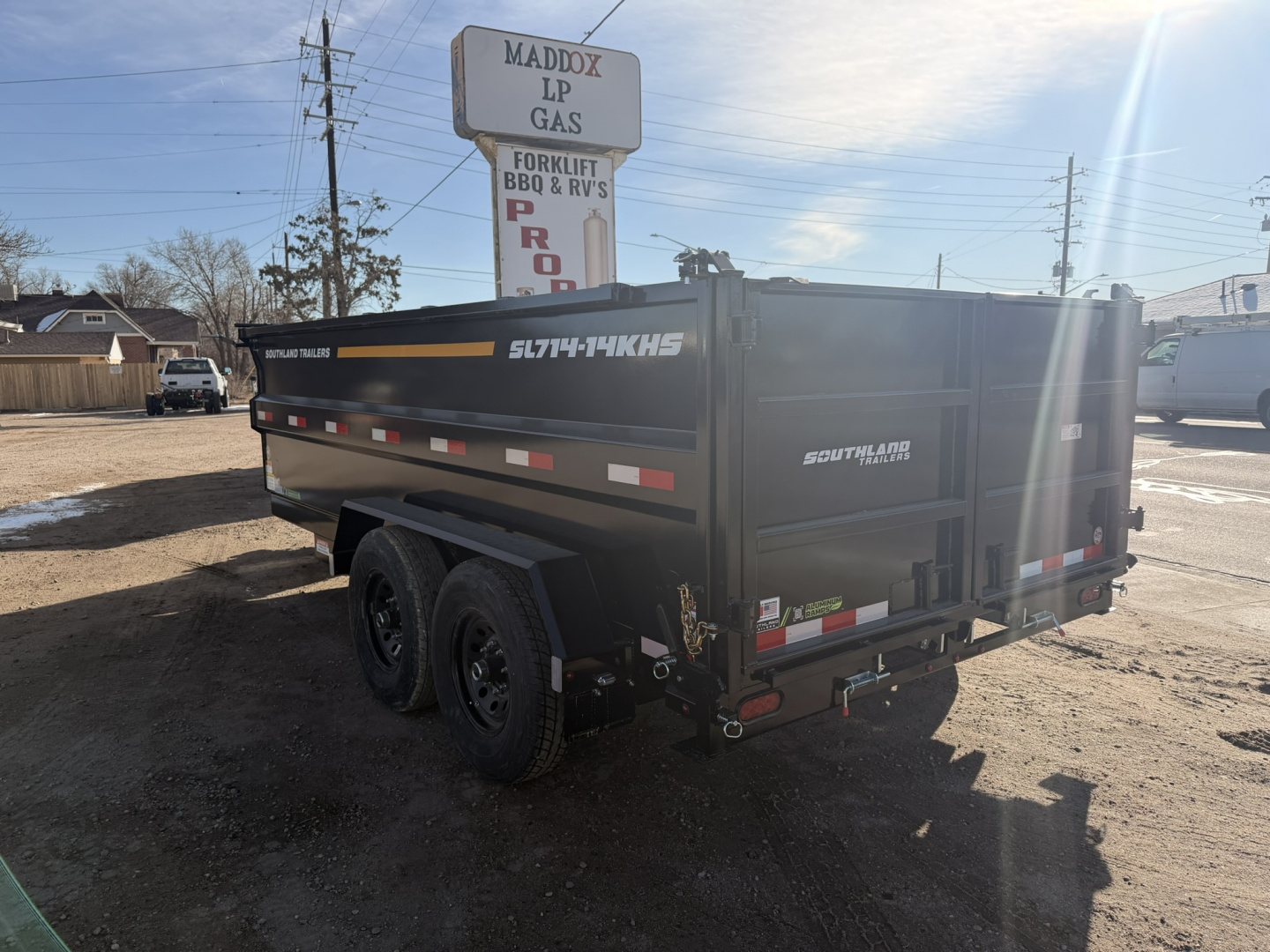 New 2026 Southland Trailers 7-14-4H Dump 7K Axles