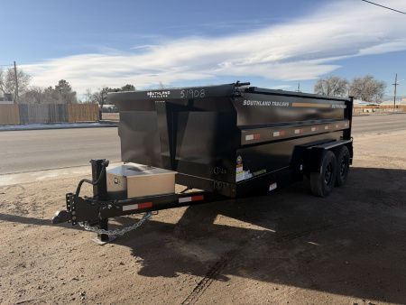 New 2026 Southland Trailers 7-14-4H Dump 7K Axles