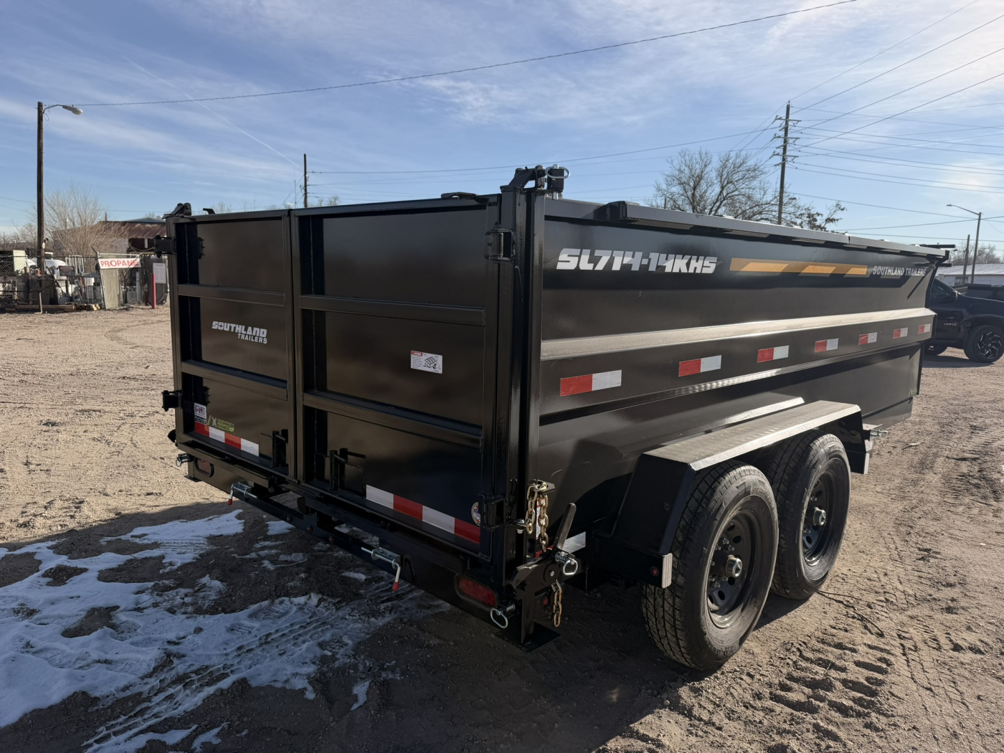 New 2026 Southland Trailers 7-14-4H Dump 7K Axles