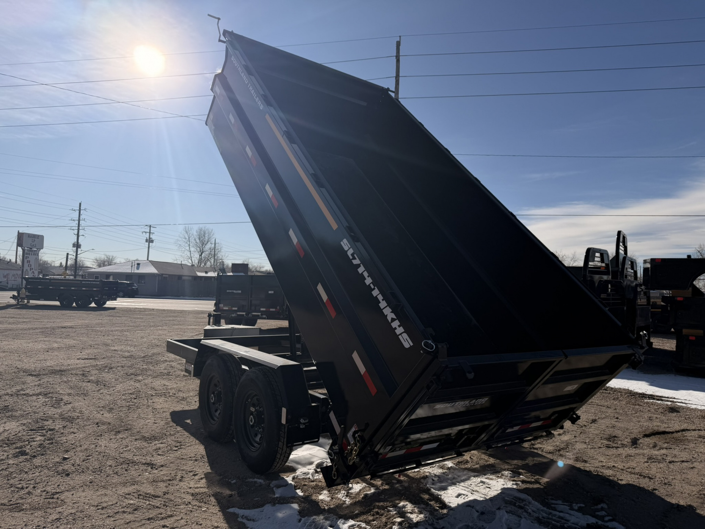 New 2026 Southland Trailers 7-14-4H Dump 7K Axles