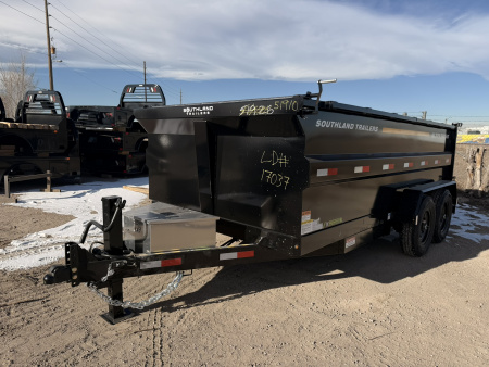 New 2026 Southland Trailers 7-14-4H Dump 7K Axles