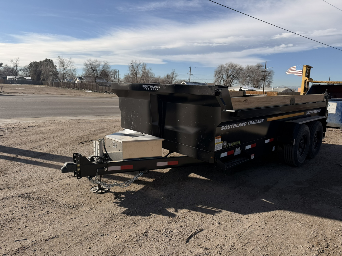 New 2026 Southland Trailers 7-14 Dump 7 Gauge Floor 8K Axles