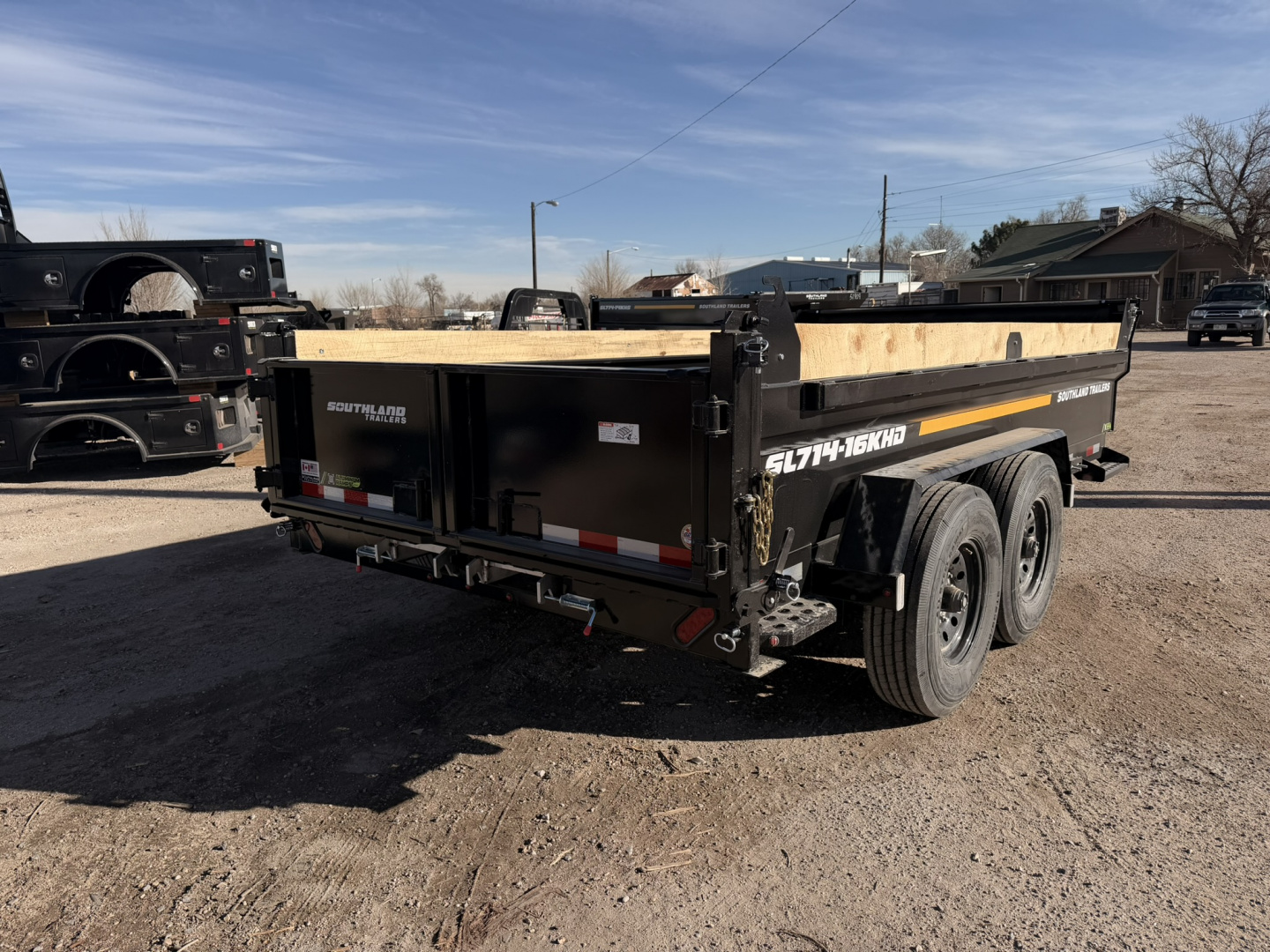 New 2026 Southland Trailers 7-14 Dump 7 Gauge Floor 8K Axles