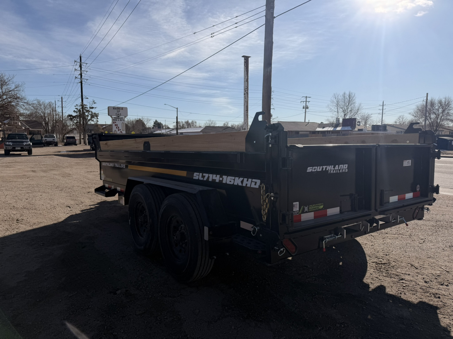 New 2026 Southland Trailers 7-14 Dump 7 Gauge Floor 8K Axles