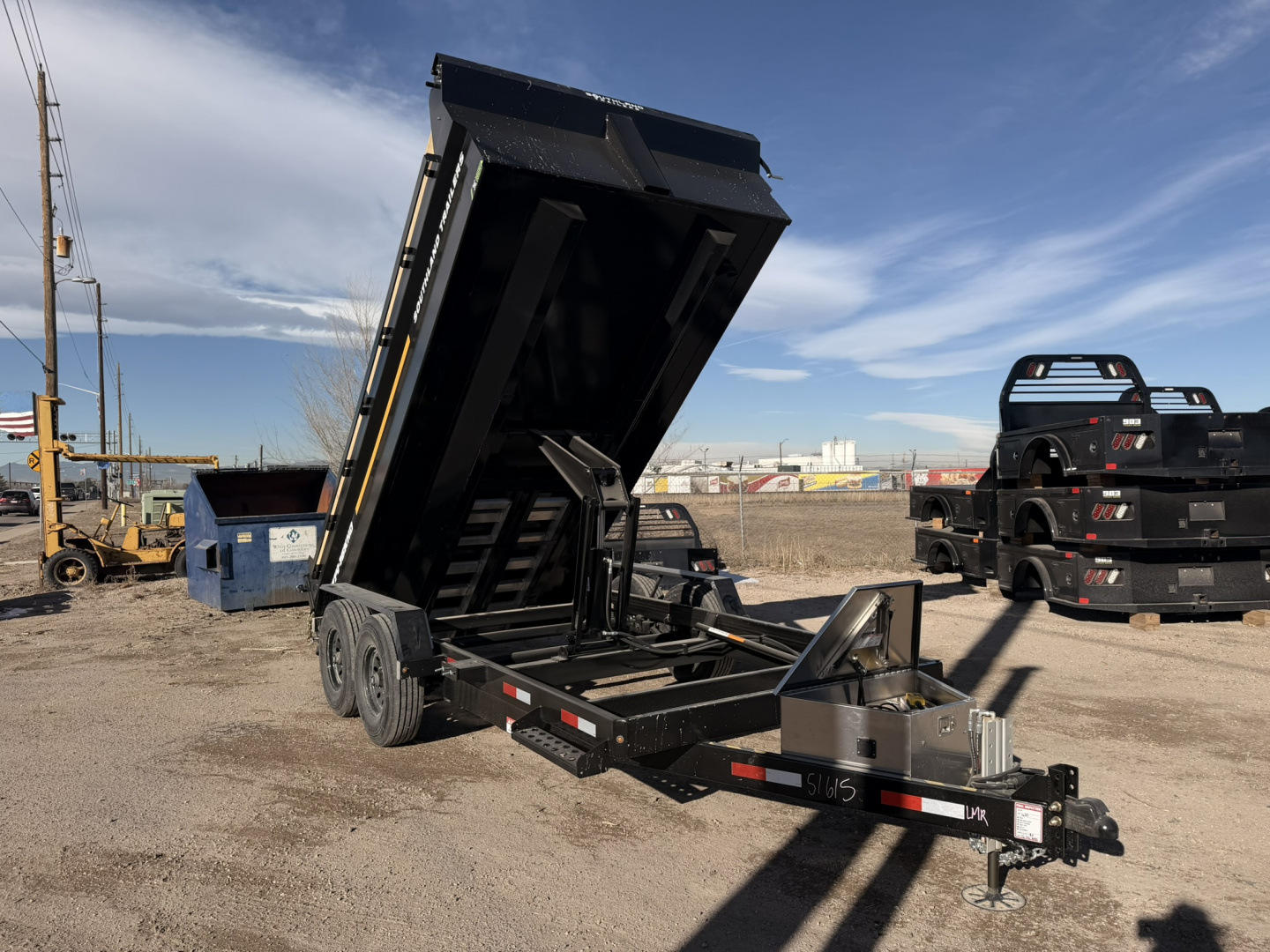 New 2026 Southland Trailers 7-14 Dump 7 Gauge Floor 8K Axles