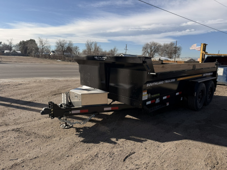 New 2026 Southland Trailers 7-14 Dump 7 Gauge Floor 8K Axles
