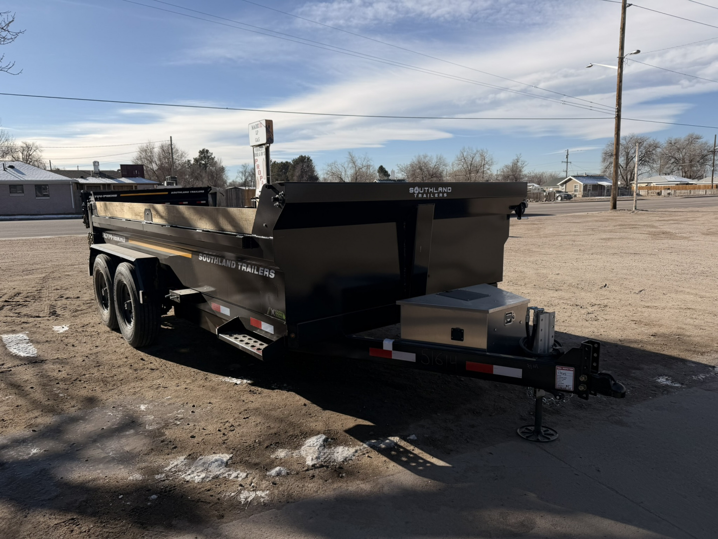 New 2026 Southland Trailers 7-14 Dump 7 Gauge Floor 8K Axles
