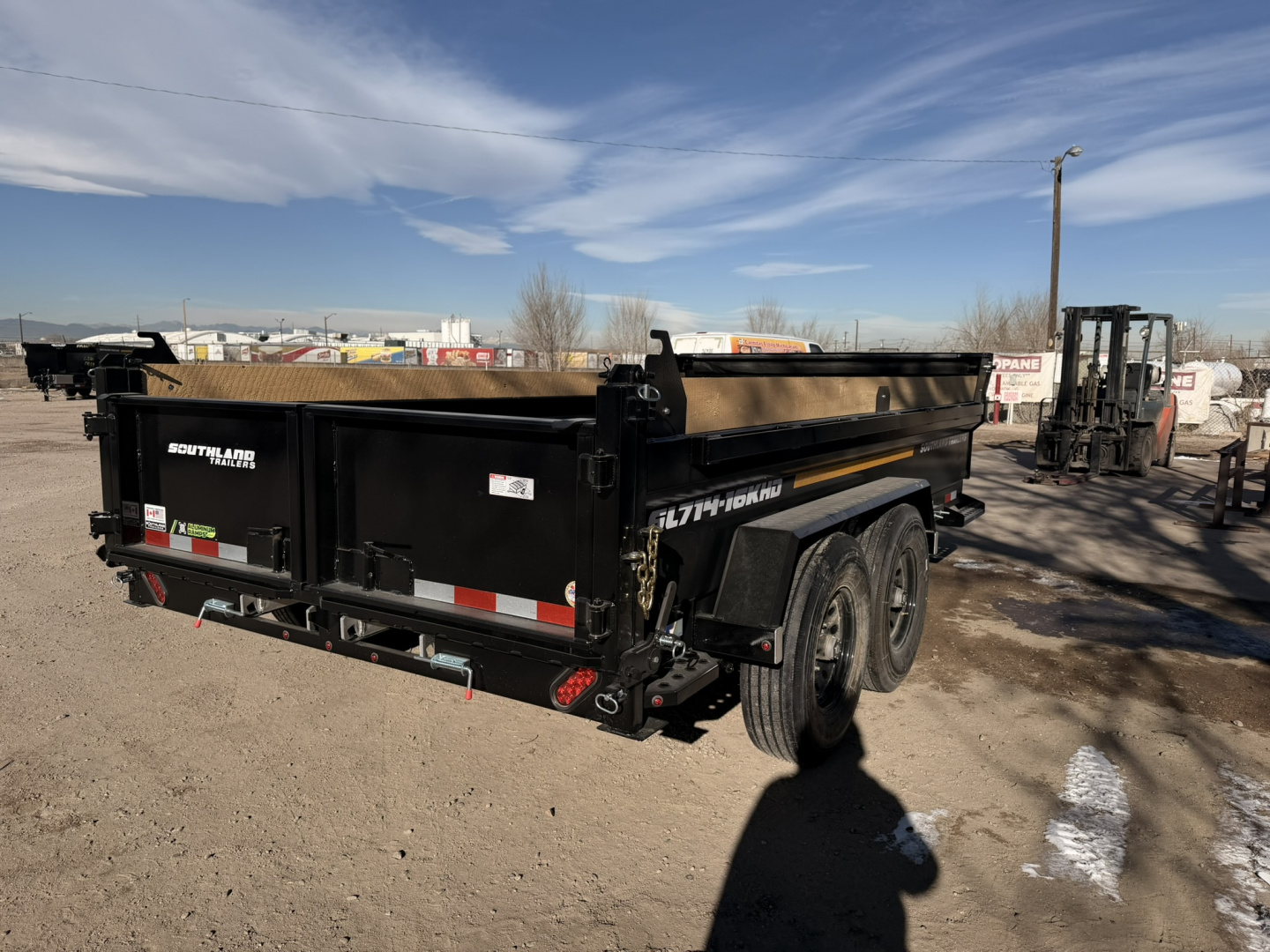 New 2026 Southland Trailers 7-14 Dump 7 Gauge Floor 8K Axles