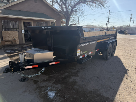 New 2026 Southland Trailers 7-14 Dump 7 Gauge Floor 8K Axles