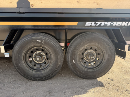 New 2026 Southland Trailers 7-14 Dump 7 Gauge Floor 8K Axles