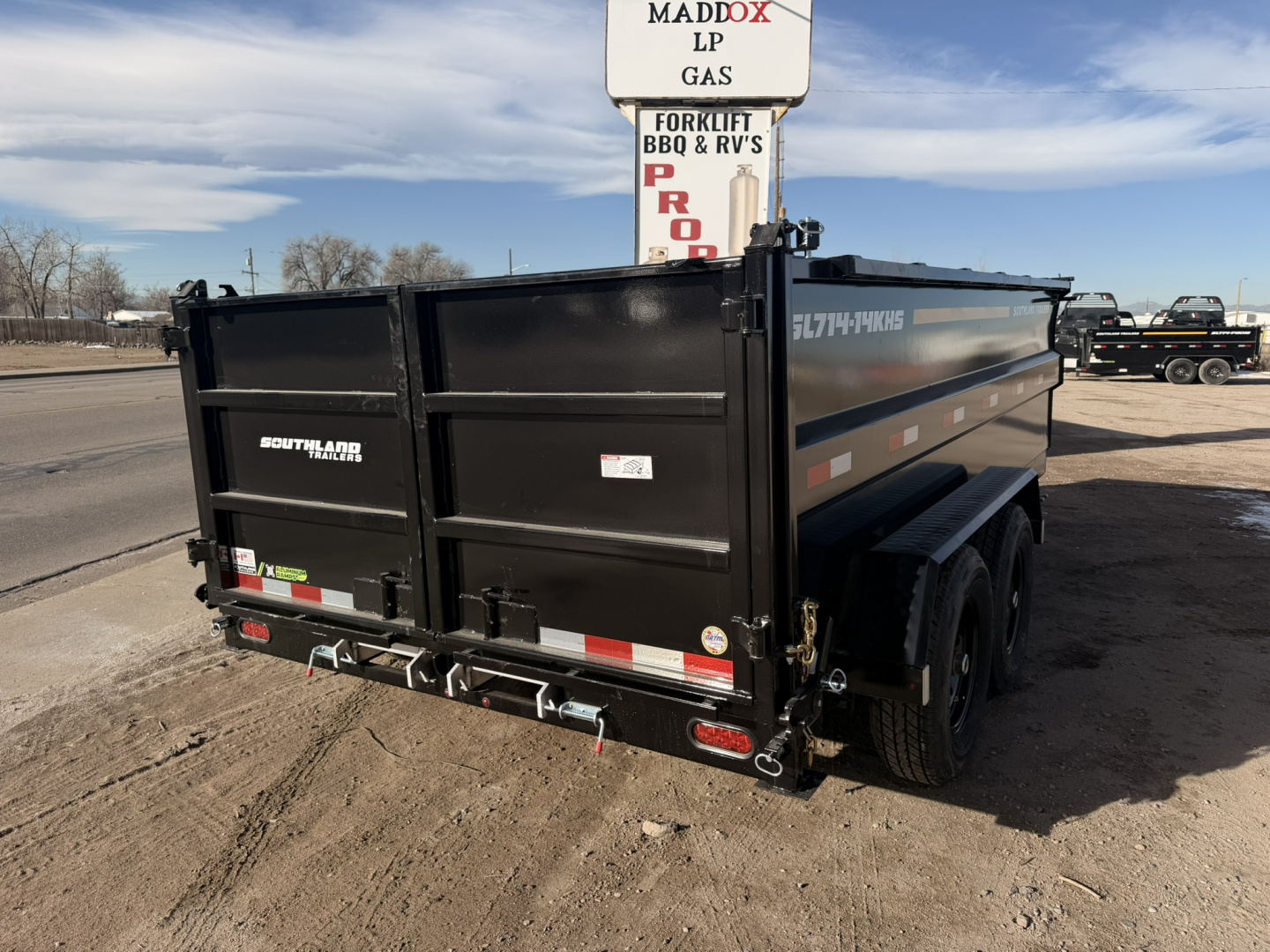 New 2026 Southland Trailers 7-14-4H Dump 7K Axles