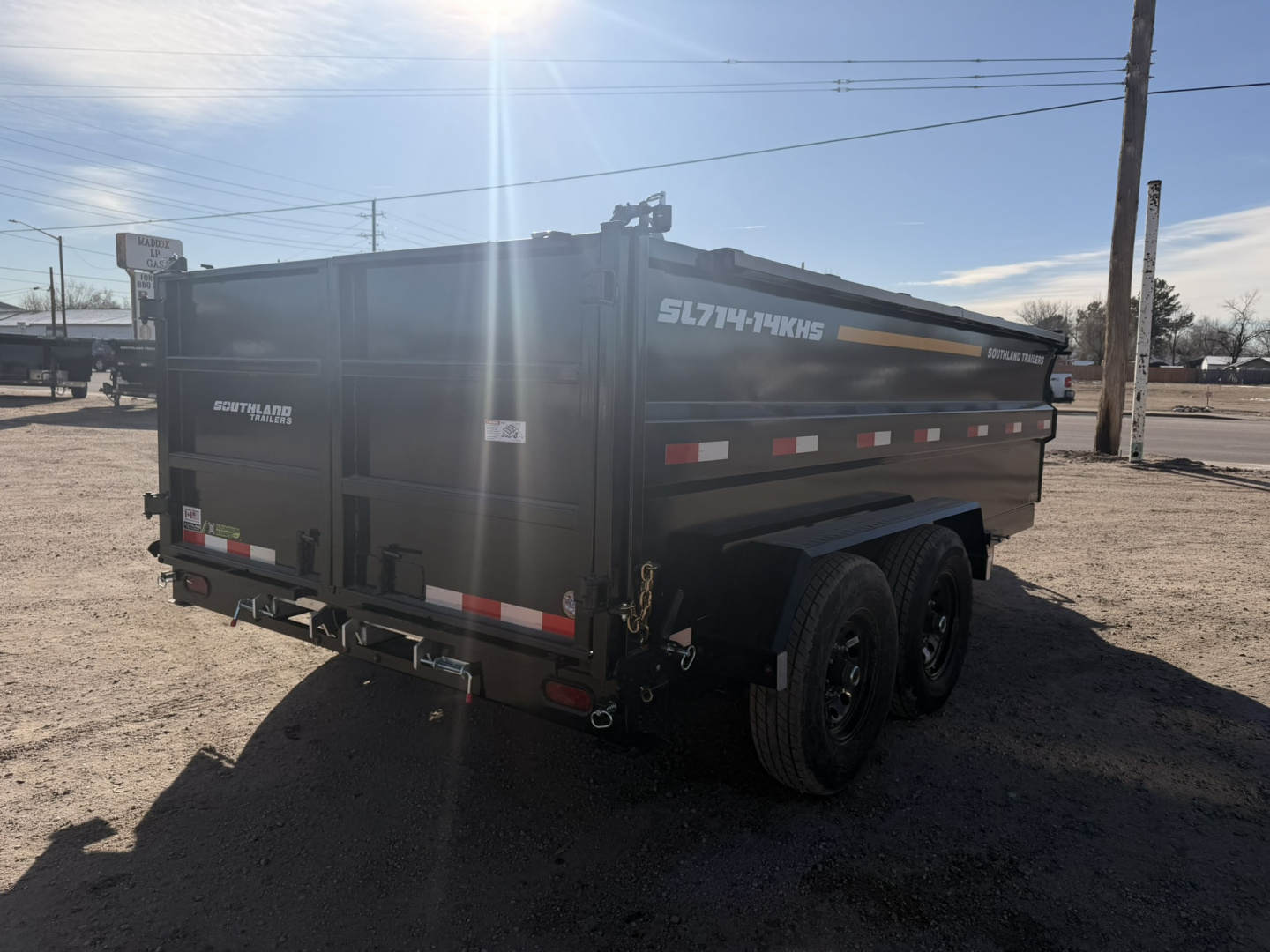 New 2026 Southland Trailers 7-14-4H Dump 7K Axles