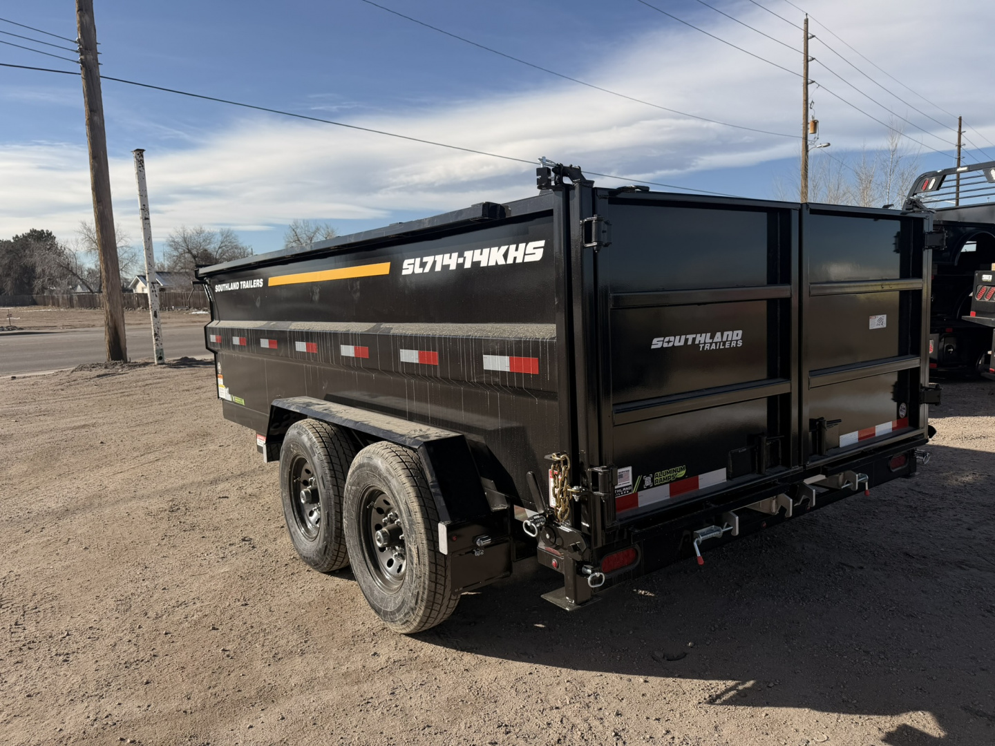 New 2026 Southland Trailers 7-14-4H Dump 7K Axles