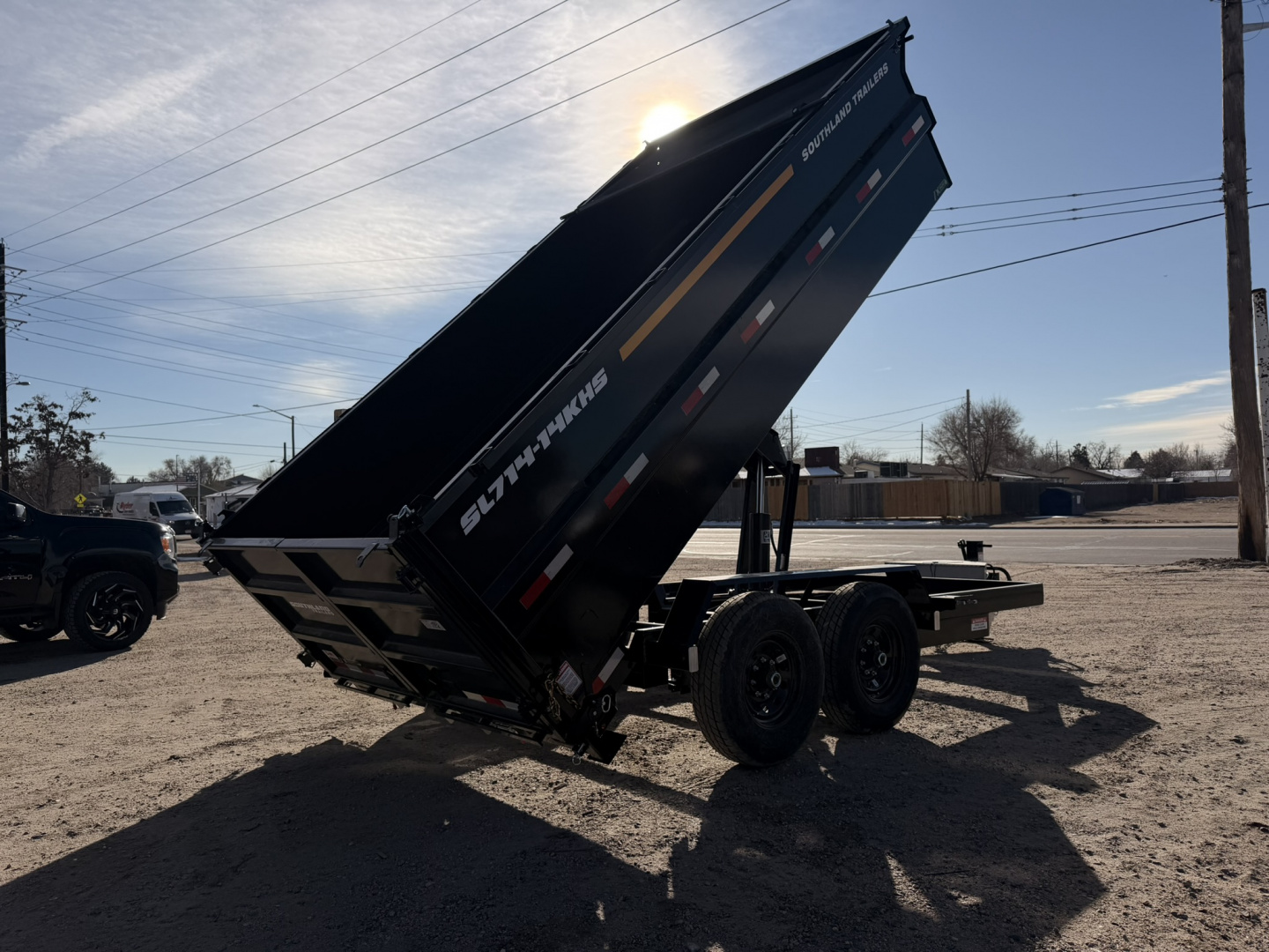 New 2026 Southland Trailers 7-14-4H Dump 7K Axles