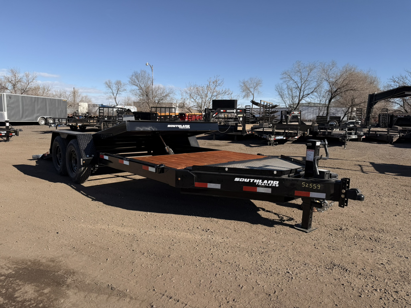 New 2026 Southland Trailers 7-HD20 Tilt Deck Equipment Hauler 16K GVWR(weight)