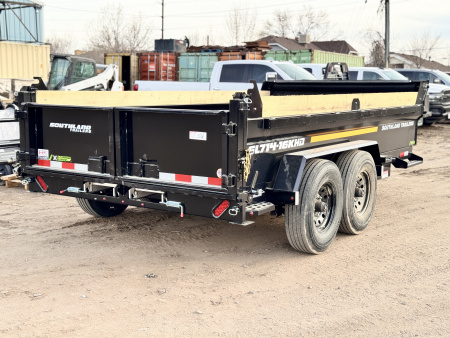 New 2026 Southland Trailers 7-14 Dump 7 Gauge Floor 8K Axles