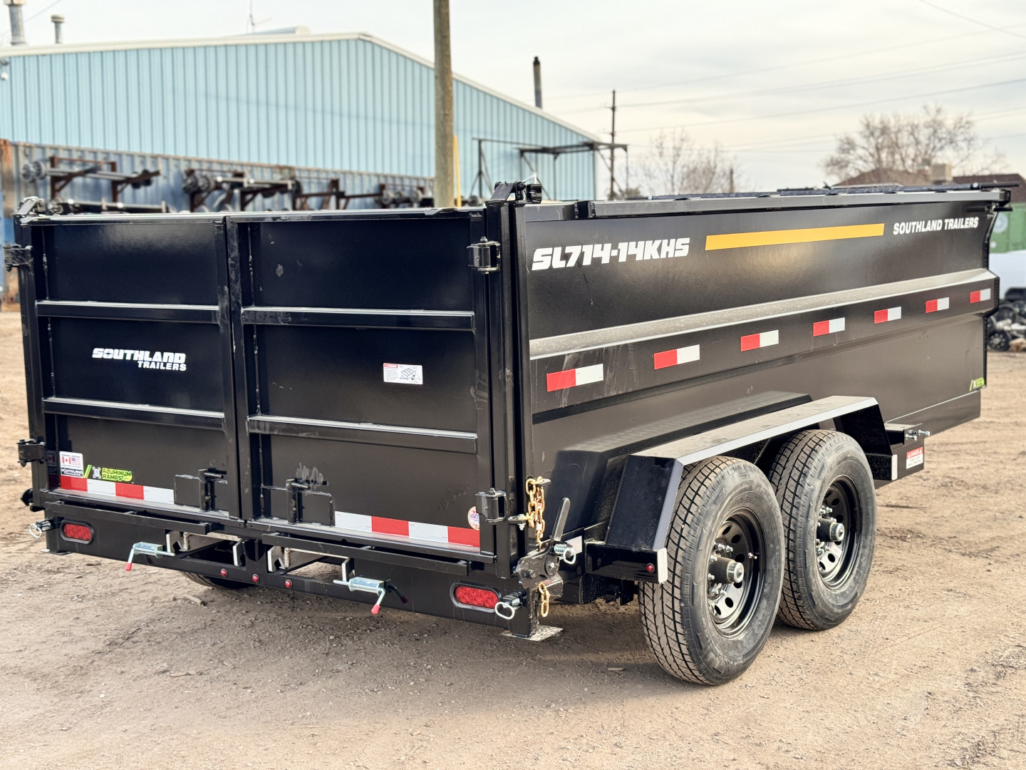 New 2026 Southland Trailers 7-14-4H Dump 7K Axles