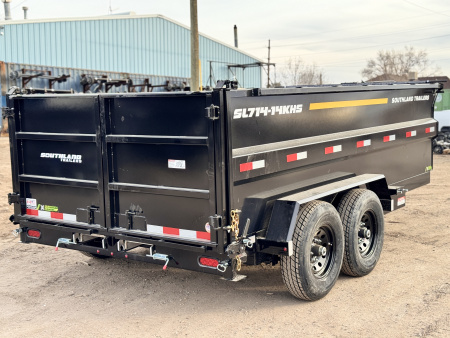 New 2026 Southland Trailers 7-14-4H Dump 7K Axles