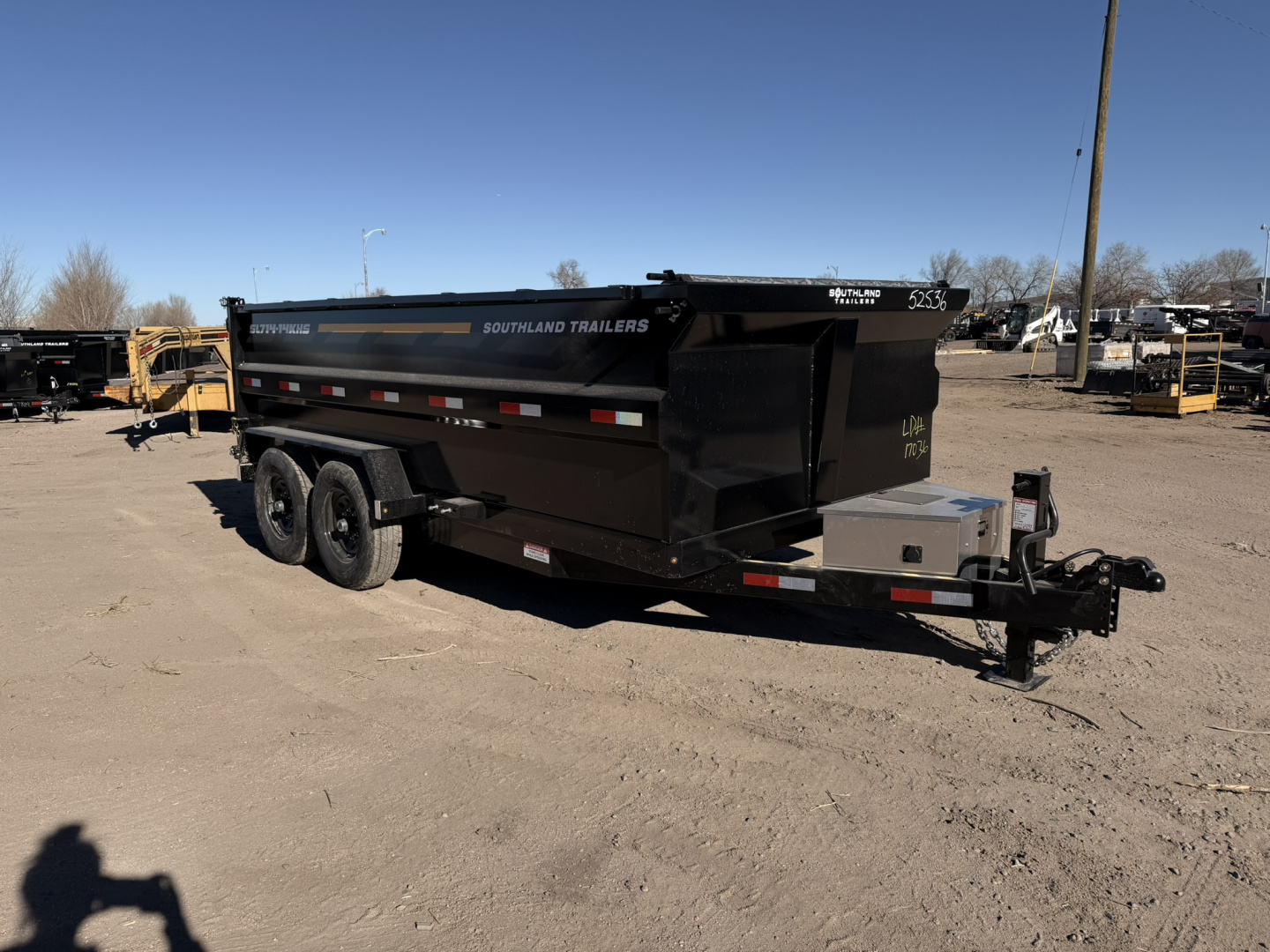 New 2026 Southland Trailers 7-14-4H Dump 7K Axles